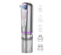 Pore Dirt Remover Vacuum, Electric Rechargeable Face Cleaner, 3 Adjustment Levels with Powerful Suction, Anti-Tilt Design, 1 Size, Ideal for Nose Dirts Removal and Skin Care Women