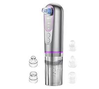 Pore Dirt Remover Vacuum, Electric Rechargeable Face Cleaning Tool, 3 Adjustment Levels, Powerful Suction, Anti-Tilt, Nose Dirt Remover, Cleanser for Women, Blackhead Removal
