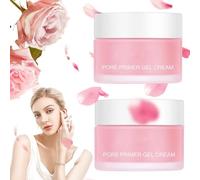 Pore Primer Gel Cream, Makeup Pore Filler, Primer e Trucco Base Affinante e Levigante, Gel Base & Hydrating Face Primer per Smoothing Skin & Gripping Makeup, idratanti e primes, confezione da 2
