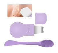 Pore Scraper Face Spatula, Facial Cleansing Tool Ultrasonic, Vibrating Head Deep Cleaner Whitehead Remover, Skin Care Device for Women, Men, Nose, Chin, Home, Shower, Spa, Travel