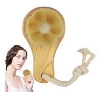 Pore Scrubber | Scrubber viso | Spazzola per la pulizia | Esfoliante viso in legno, spazzola per la rimozione del trucco, spazzola per scrub con setole morbide, detergente per pori in legno, strumento
