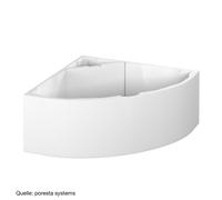 poresta systems Poresta Compact supporto per vasche per vasca ad angolo Geberit Renova, 17055391, Poresta Compact [Vasche da Bagno > Ricambi per Vasche da Bagno]