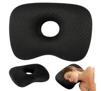 PORFOYO Piercing Ear Hole Pillows, cuscino per piercing con foro, Ear Piercing Hole Pillows, cuscino per piercing sul fianco, per alleviare il dolore in caso di mal d'orecchio