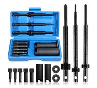 PORFOYO Set di estrattori per cuscinetti interni per moto, 12 pezzi per cuscinetti interni, 9 - 23 mm, estrattore per moto, moto, moto, cuscinetto interno con 5 misure, clip aperte