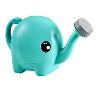 Porgeel Annaffiatoio a Forma di Elefante Annaffiatoio in plastica Carino da 2 5 Litri con Testa di irrigazione per Bambini con beccuccio Lungo Mini pianta per Giardino Interno ed Esterno Blu