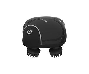 Porodo Lifestyle - Massaggiatore portatile per cuoio capelluto, spegnimento automatico (10 minuti), timer, porta di ricarica USB magnetica, tempo di ricarica 2 ore, 3 ore di autonomia, 2 velocità di