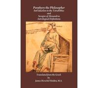 Porphyry Serapio Porphyry the Philosopher (Tascabile)