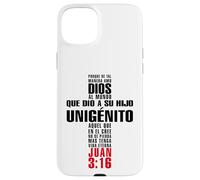 Porque de tal manera amó Dios al mundo Custodia per iPhone 15 Plus