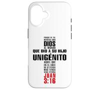 Porque de tal manera amó Dios al mundo Custodia per iPhone 16