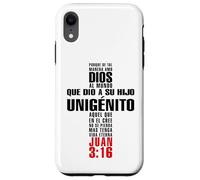 Porque de tal manera amó Dios al mundo Custodia per iPhone XR