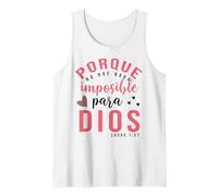 Porque para Dios No Hay nada Imposible, Faith Cross Quotes Canotta