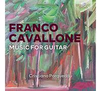 Cristiano Porqueddu Cavallone – Music for Guitar – CD