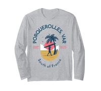 Porquerolles VAR Beach nel Sud della Francia Maglia a Manica