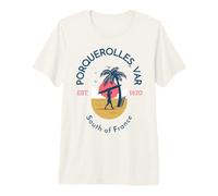 Porquerolles VAR Beach nel Sud della Francia Maglietta Premium
