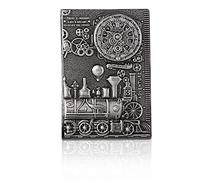 PORRASSO A5 Taccuino Impermeabile Diario Di Viaggio Retrò Bloc Notes Quaderno PU Classico in Rilievo Journal per Uomo Donna Alunno Personale Regalo 100 Fogli 21.5x14.5 CM