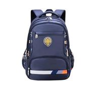 PORRASSO Bambino Borsa da Scuola Zaino Adolescente Zainetto Nylon Bambini Daypack Alunno Zaini per Scuola Viaggio Blu Navy