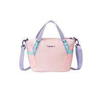 PORRASSO Borsa a Tracolla Leggera Donna Borsa Tote in Nylon Resistente all'Acqua Borse a Spalla Multifunzione con Tracolla Regolabile Mini Borse Quotidiana per Viaggio Shopping Spostamenti Rosa