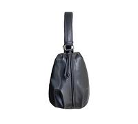 PORRASSO Donna Zaino Monospalla Moda Borse a Spalla Ragazze Impermeabile Sling Bag PU Pelle Borsa a Tracolla Zaini per Incontri Viaggio Sport Nero