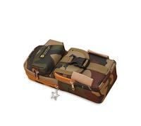 PORRASSO Grande Astuccio Portamatite Portatile Pencil Case Impermeabile Cartoleria Organizer Creativo Tasche Multiple Studenti Ragazzo Bambino Scolastico - Urbano Camuffamento