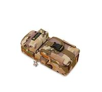 PORRASSO Grande Astuccio Portamatite Portatile Pencil Case Impermeabile Cartoleria Organizer Creativo Tasche Multiple Studenti Ragazzo Bambino Scolastico - Deserto Camuffamento