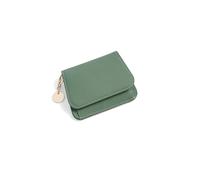PORRASSO Moda Porta Carte di Credito Pelle Portamonete Donna Portafoglio con Protezione RFID Portatile Porta Tessere Verde Avocado