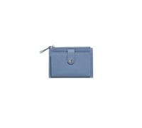 PORRASSO Moda Porta Carte di Credito Pelle Portamonete Donna Portafoglio Portatile Porta Tessere Blu