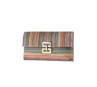 PORRASSO Pochette in Paglia Donna Borsa da Spiaggia Borsette di Paglia Intrecciata Clutch per Estiva Spiaggia Vacanze Feste Matrimonio Colore