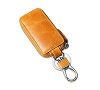 PORRASSO Portachiavi in Pelle Astucci Portachiavi Auto di Borsa Portachiavi Moneta per Uomo e Donne Marrone