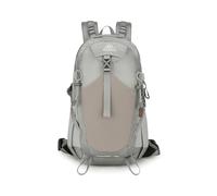 PORRASSO Zaino da Trekking 25/35 L Zaino Nylon Impermeabile Durevole Zaini Backpack per Donna Uomo Campeggio Arrampicata Passeggiate Viaggio Sport Grigio A