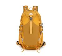 PORRASSO Zaino da Trekking 25/35 L Zaino Nylon Impermeabile Durevole Zaini Backpack per Donna Uomo Campeggio Arrampicata Passeggiate Viaggio Sport Giallo B