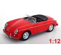 Porsche 356 A speedster rossa dal 1955 a 1/12 della scala KK KKDC120091