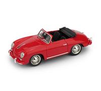 Porsche 356 Cabriolet Aperta 1952 Special Color Rosso 1:43 Model R117-03 BRUMM