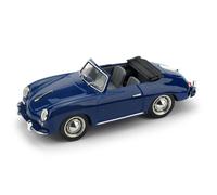 Porsche 356 Cabriolet Aperta 1952 Special Color Royal Blue 1:43 Model R117-05