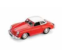 MODELLINO AUTO STATICO PORSCHE 356 HARD TOP 1952 ROSSO MODELLISMO SCALA 1:43