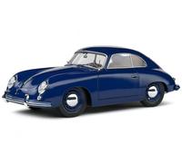 Porsche 356 PRE-A blu modello di auto S1802808 Solido 1:18