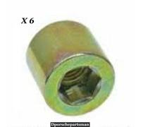 Porsche 911/930 Barile Dado Per Scarico Collettore (Calore Scambiatore) { 6 }