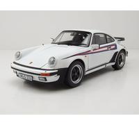 NOREV 1/18 PORSCHE 911 930 TURBO 3.3 COUPE 1980 BIANCO MODELLINO AUTO STATICO