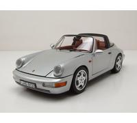 Porsche 911 (964) Carrera 4 Targa 1991 Argento Modellino 1:18 Norev