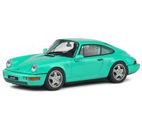 Porsche 911 964 RS Clubsport Mint verde modello di auto S4312903 Solido 1:43