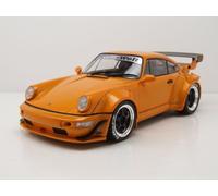 Porsche 911 (964) RWB Hibiki 2016 Orange Tuning Auto 1:18 Solido