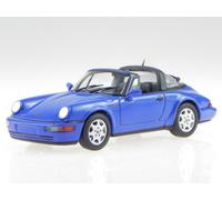 Porsche 911 964 Targa 1991 blu modello di auto 940061360 Maxichamps 1:43