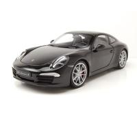 Porsche 911 (991) Carrera S 2012 Nero Modellino Auto 1:18 Welly