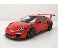 Porsche 911 (991) GT3 Rs 2016 Rosso/Arancione Modellino Auto 1:24 Welly