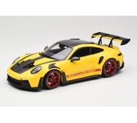 Porsche 911 992 GT3 RS Racing Yellow Weissach Package Minichamps 1:18