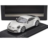 PORSCHE 911 - 992 S/T COUPÉ 2023 grigio argento 1/43 di Minichamps 410063022