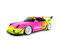 Porsche 911 993 RWB Rauh-Welt Advan rosa giallo 2024 1:18 solido