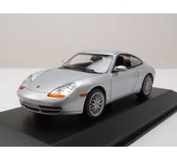 Porsche 911 996 1998 Argento Modellino Auto 1:43 Maxichamps
