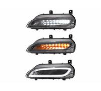 Porsche 911 997 991 Turbo S Stile LED DRL Giro Segnali Fumè 2009 A 2012