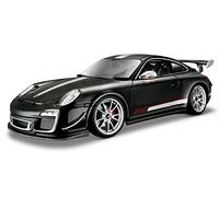 Porsche 911 997 GT3 RS 4.0 Coupé nero argento 2004-2012 1/18 Bburago, modello Auto