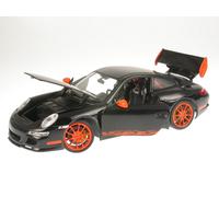 Porsche 911 997 GT3 RS nero modellino 18015 Welly 1/18